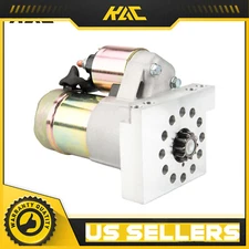 Super Mini Starter for Chevy V8 SBC High Torque 153/168 Tooth Flywheel 19695