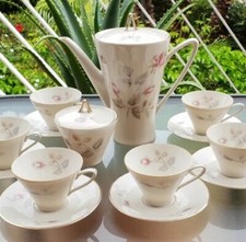 Servizio Caffè porcellana Bavaria Seltmann. Porcelain Service Set for 6