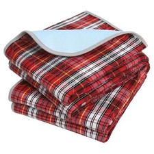   Washable Bed Pads 34" x 54" Pack of 2 for Incontinence Mattress Protector R...