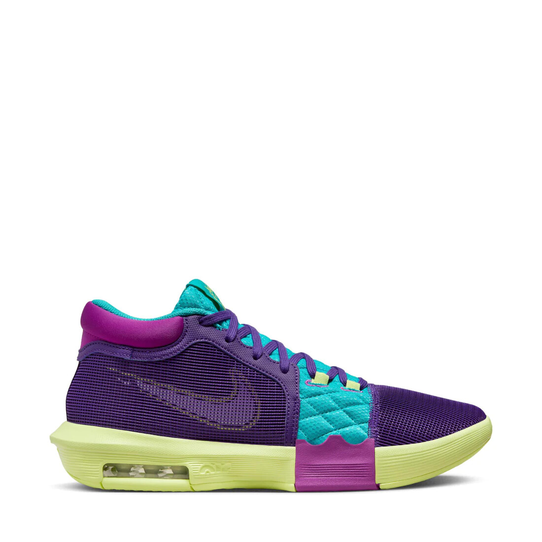 NIKE LEBRON WITNESS VIII 8 FB2239-500 Field Фиолетовый/Белый/Пыльный кактус