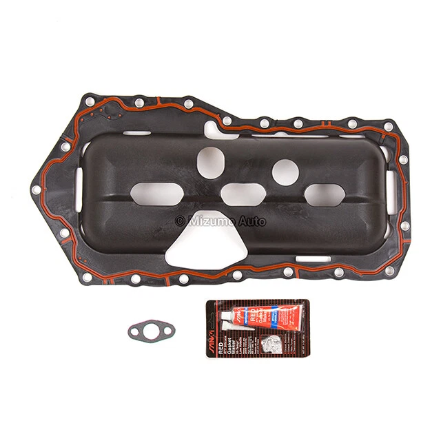 Junta de cárter de aceite compatible con 95-05 Buick Chevrolet Oldsmobile Pontiac 3,8 L 231CID VIN 1 K Foto 2 de 3