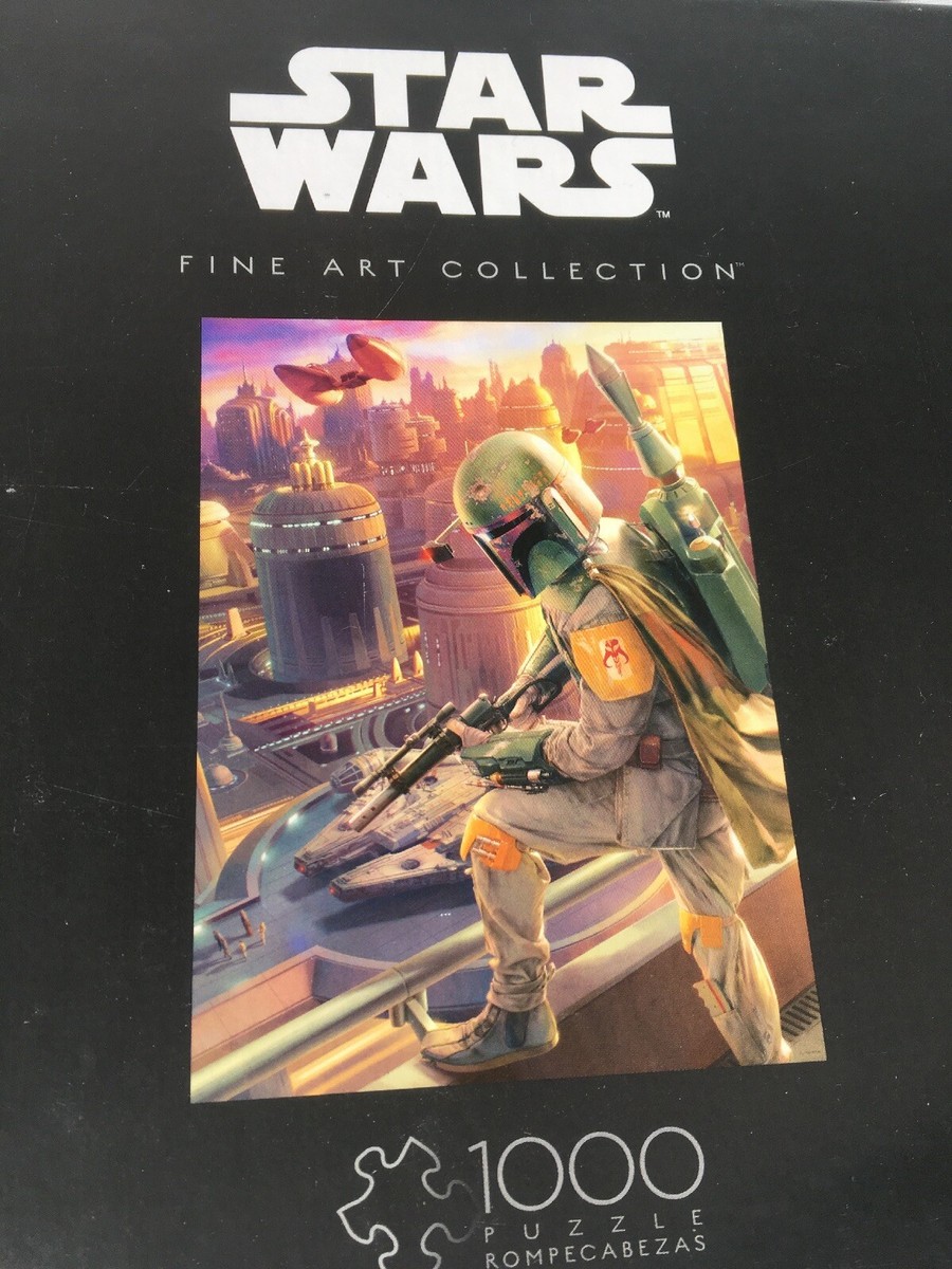 STAR WARS Fine Art Collection Boba Fett Jigsaw Puzzle 1000 Piece