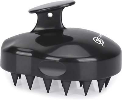 FREATECH Scalp Massager Shampoo Brush with Soft Silicone Bristles for Hair Growt