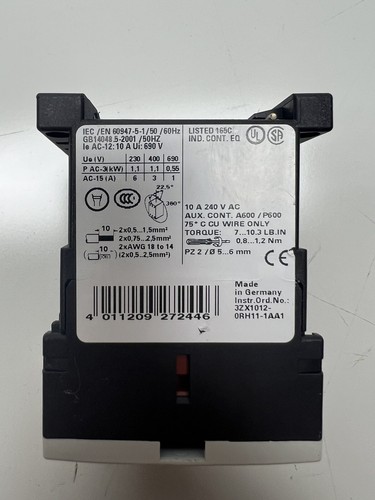 Siemens Sirius 3RH1122-1AP00 Auxiliary Contactor *Set of 3* - Afbeelding 7 van 7