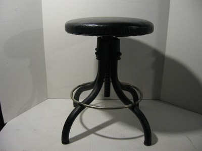 Antique Vintage Industrial Drafting Hamilton Stool Chair ...