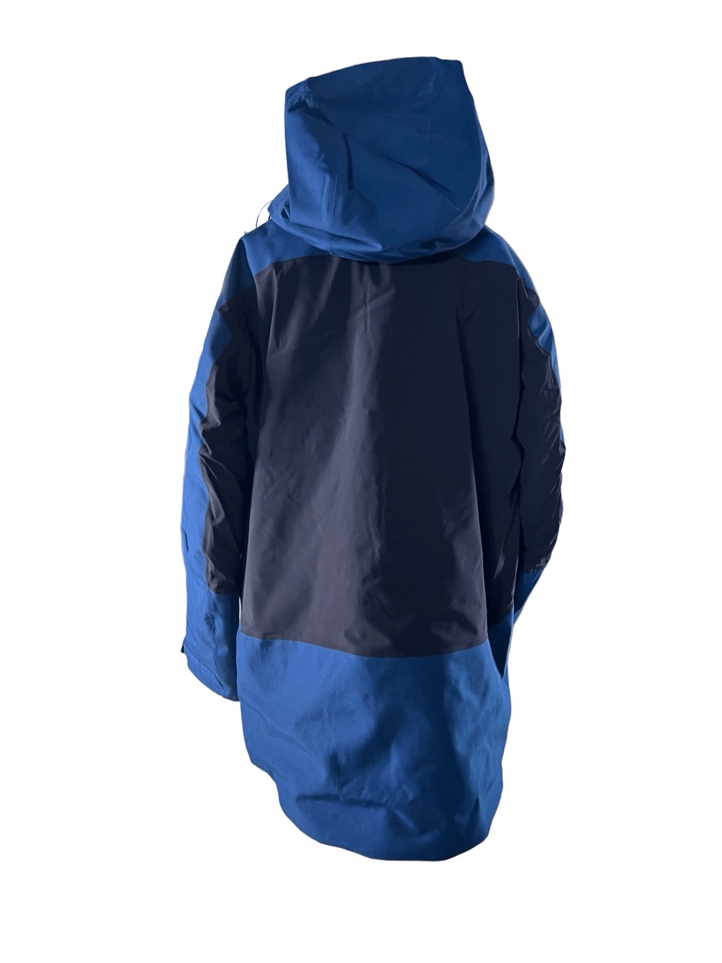 Giacca Salomon uomo Navy Peony impermeabile con cappuccio non tracciata taglia large nuova con etichetta