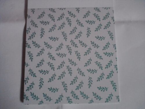 PAPER PACK VARIOUS FLORAL EMBOSSED DESIGN CARD 5 X 6 DESIGNS 6X6 15CMX15CM - Picture 8 of 11