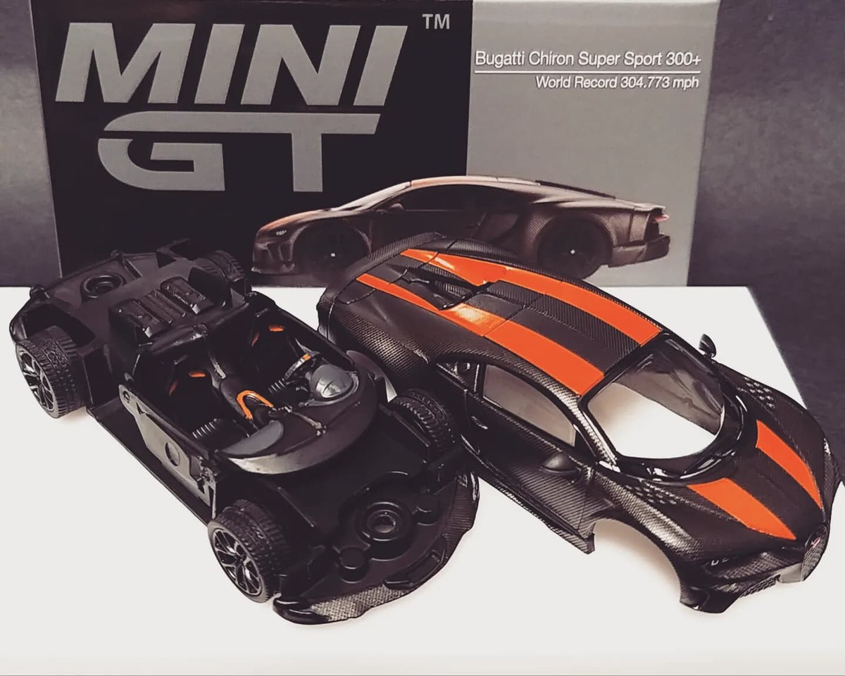ミニカー MINI GT Bugatti Chiron Super Sport 300+ FD0B110F-9E26-42C4-990F-