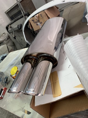 for Mercedes for Amg for sebring Type Muffler R107 C107 500sl 560 exhaust - Picture 5 of 12