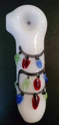 CHAMELEON HAND BLOWN GLASS TOBACCO PIPE 