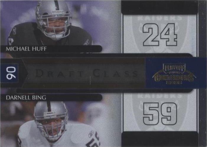 2006 Playoff Contenders - Draft Class Michael Huff, Darnell Bing #DC-7 ...