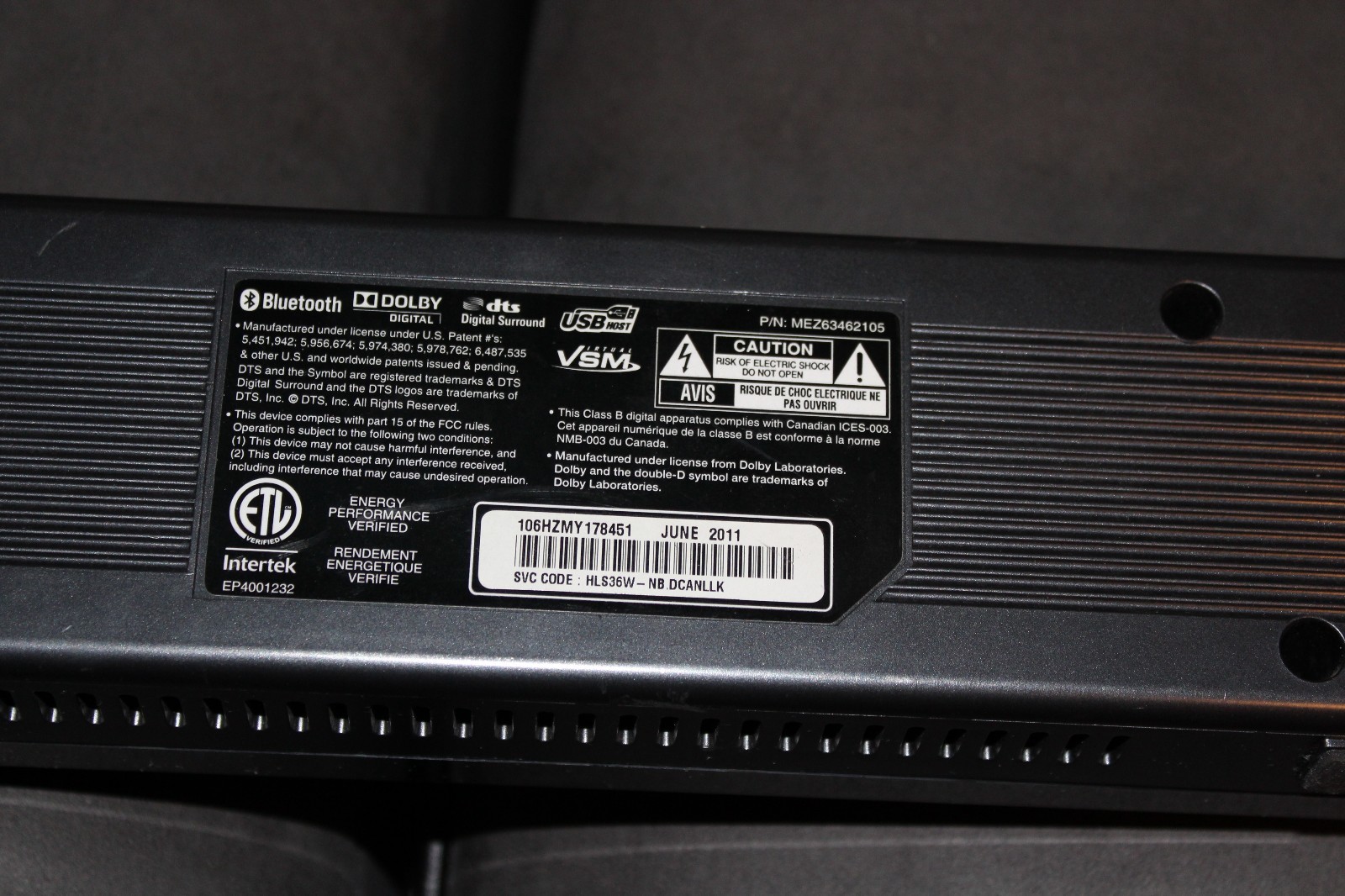 lg soundbar hls36w