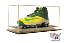 Counter or Desk Top Large Shoe Display Case by GameDay Display Size 17 and Under