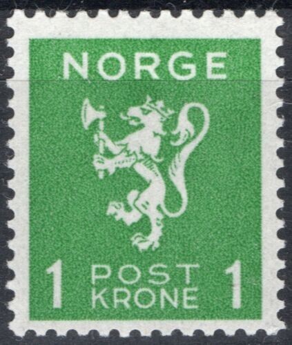 1190 Norway 1940, NK 229, Lion type, Crown values MNH, MI 207, SC #203. - Picture 1 of 1