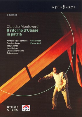PIERRE AUDI CLAUDIO MONTEVERDI: IL RITORNO D'ULISSE IN PATRIA [DVD VIDEO] NEW DV