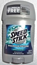 1 X SPEED STICK Power of Nature Avalanche Deodorant 1.8 oz Brand New SEALED