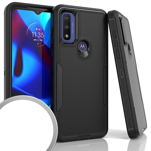 PER Motorola Moto G Pure XT2163DL 2021 Custodia Ibrida - Foto 2