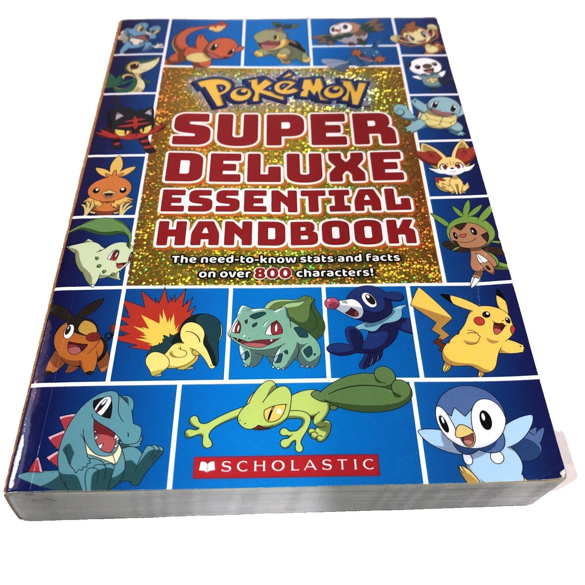Pokemon Super Deluxe Essential Handbook Paperback Book Scholastic