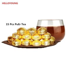 15 Pcs Organic Pu Er Tea High Quality Pu'Er Tea Mini Pu erh Tea Chinese Tuo Cha