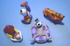 Pizza Hut 1995 - Cartoon Network Squirt Toons - 4 different Character Squirters