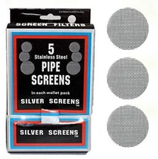 500 Pipe Filters 20mm Silver Screens Stainless Steel Pipe Screens (Full Box)