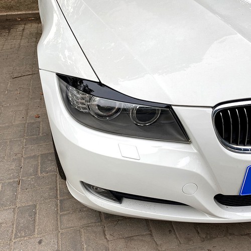 Scheinwerfer Augenbrauen Augenlid Verkleidung Für BMW E90 E91 Touring 2005-2012 - Picture 12 of 13