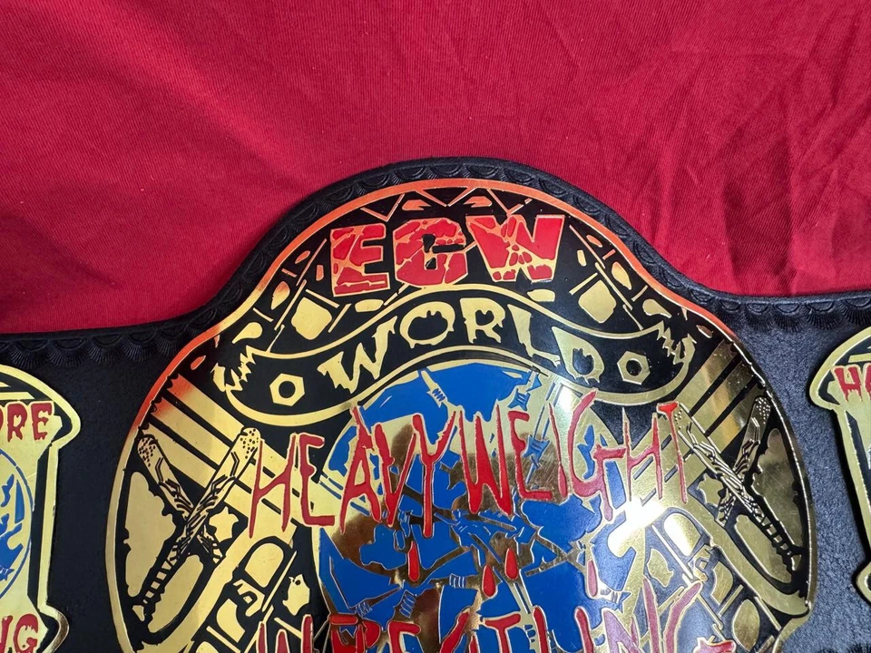 Пояс ECW Hardcore World Heavyweight Wrestling Championship Title для взрослых - Изображение 4 из 4