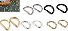 2 D Rings Rose Gold Buckle Clasps Backpack Bags