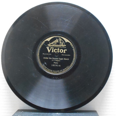Under the Double Eagle March/Heart Echoes/Pietro (10'', 78 rpm, Victor, 18291)