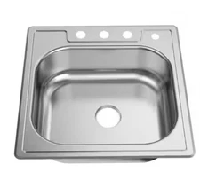 Glacier Bay 20-Gauge Single Bowl Kitchen Sink 114 559