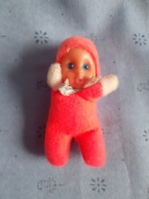 VINTAGE - BABY WILLIAM - MATCHBOX BEANIE BEAN BABY DOLL PINK - 1970s 70s