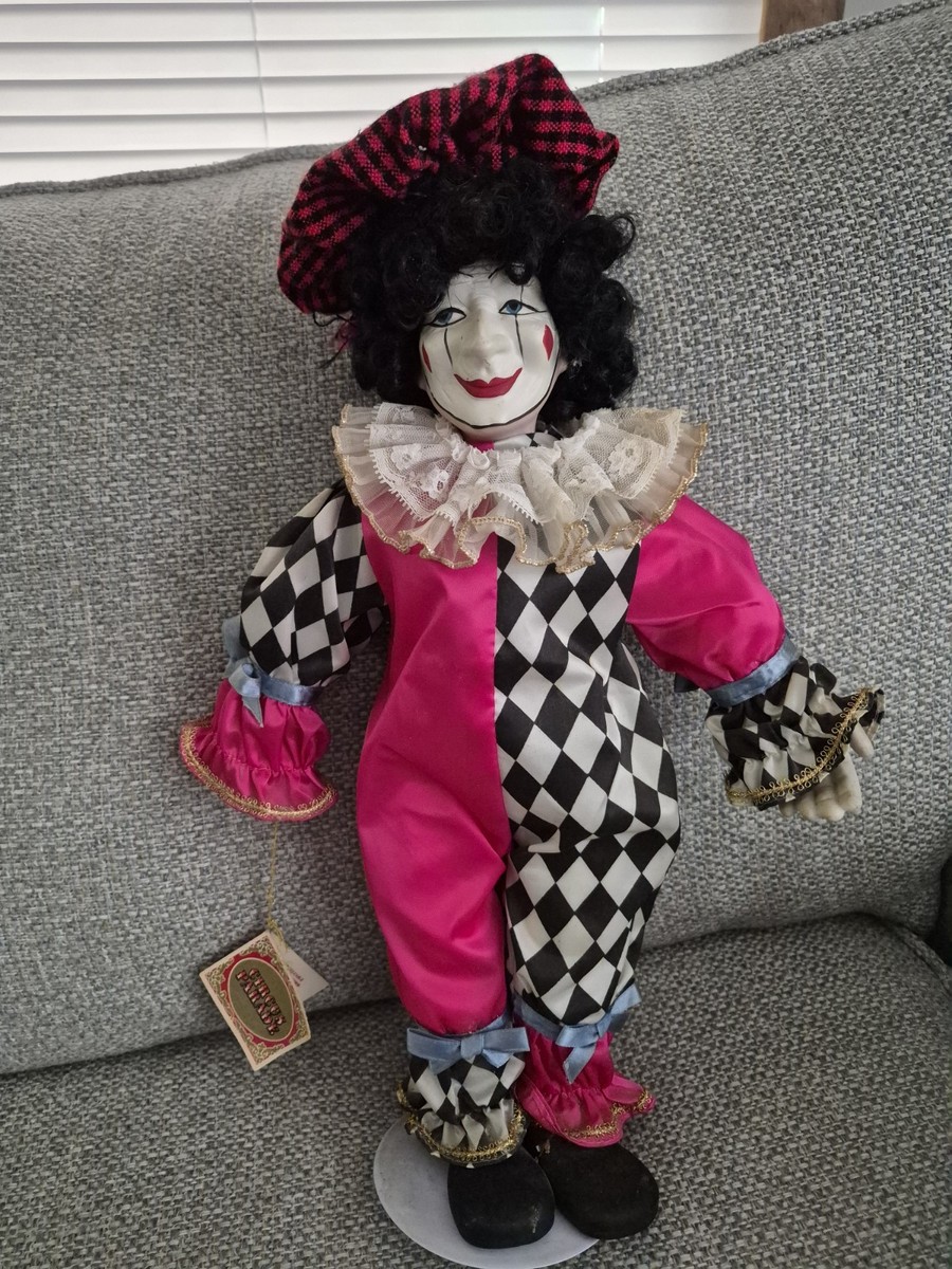 【SJ24597】CIRCUS COLLECTION VTG 1991 Circus Parade Genuine Porcelain Clown Collection Special