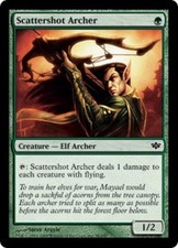 Scattershot Archer - Medium Play MTG Conflux