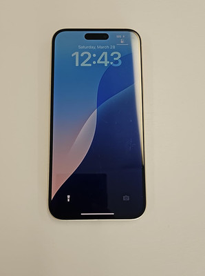 Apple iPhone 15 Plus 5G 128GB Yellow Factory Unlocked Fair Condition 84% BH