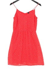 Vero Moda A-Line Midi Dress S in Red