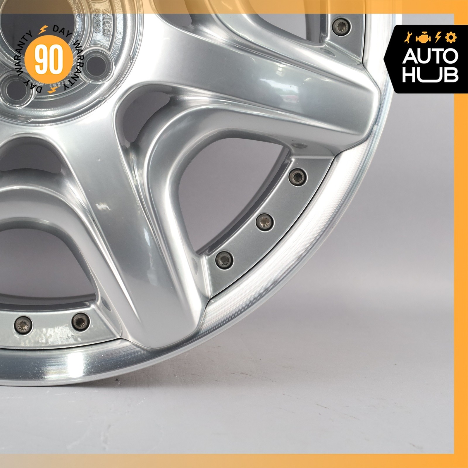 Bentley Continental GTC GT 9 x 20 20" Wheel Rim Polished 3W0601025AG OEM