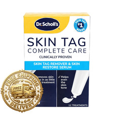 Dr. Scholl's Complete Care Skin Tag Remover Kit, 12 Ct Removes Skin Tags In As