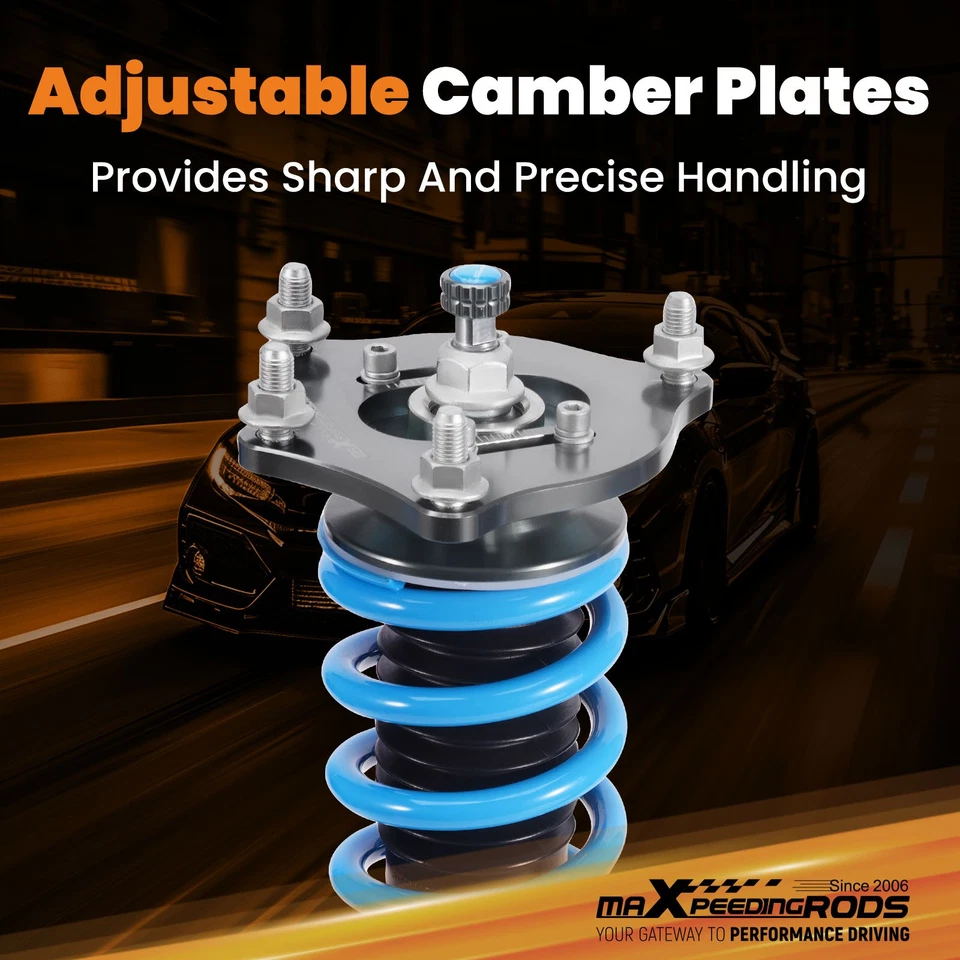 MaXpeedingrods T6 Street Coilovers Suspension Kit for Honda Civic (FC) 2016-2021 - Image 4 of 4