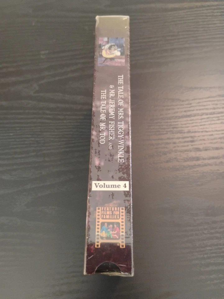 Повесть о миссис Твигги Винкль и мистер Джереми Фишер в сказке о мистере Тоде VHS новый - Изображение 4 из 4