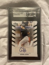 2015 Leaf Draft Aaron Judge Autographed Rookie Card #BAAJ1, PSA Gem Mint 10