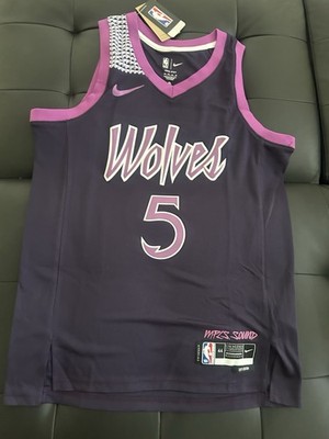 NWT NikeCity Edition Jersey Minnesota Timberwolves Anthony Edwards 44(M)
