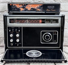 Zenith Trans Oceanic R7000 Shortwave Radio Am Fm Vhf Air Band Tested Works