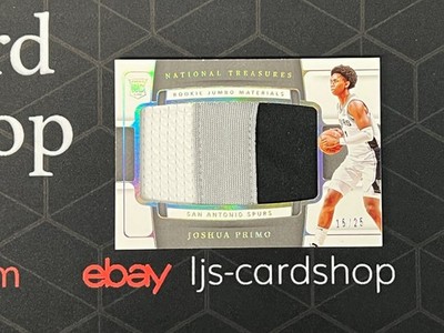 2021-22 National Treasures Joshua Primo Jumbo Rookie Patch Prime /25 J1