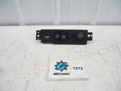 97-01 Jeep Cherokee XJ Rear Wiper Defrost Dash Switches Switch Power Outlet