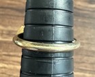 4 Vintage Gold Tone Faux Opal CZ Rings - Some  Avon — photo 5