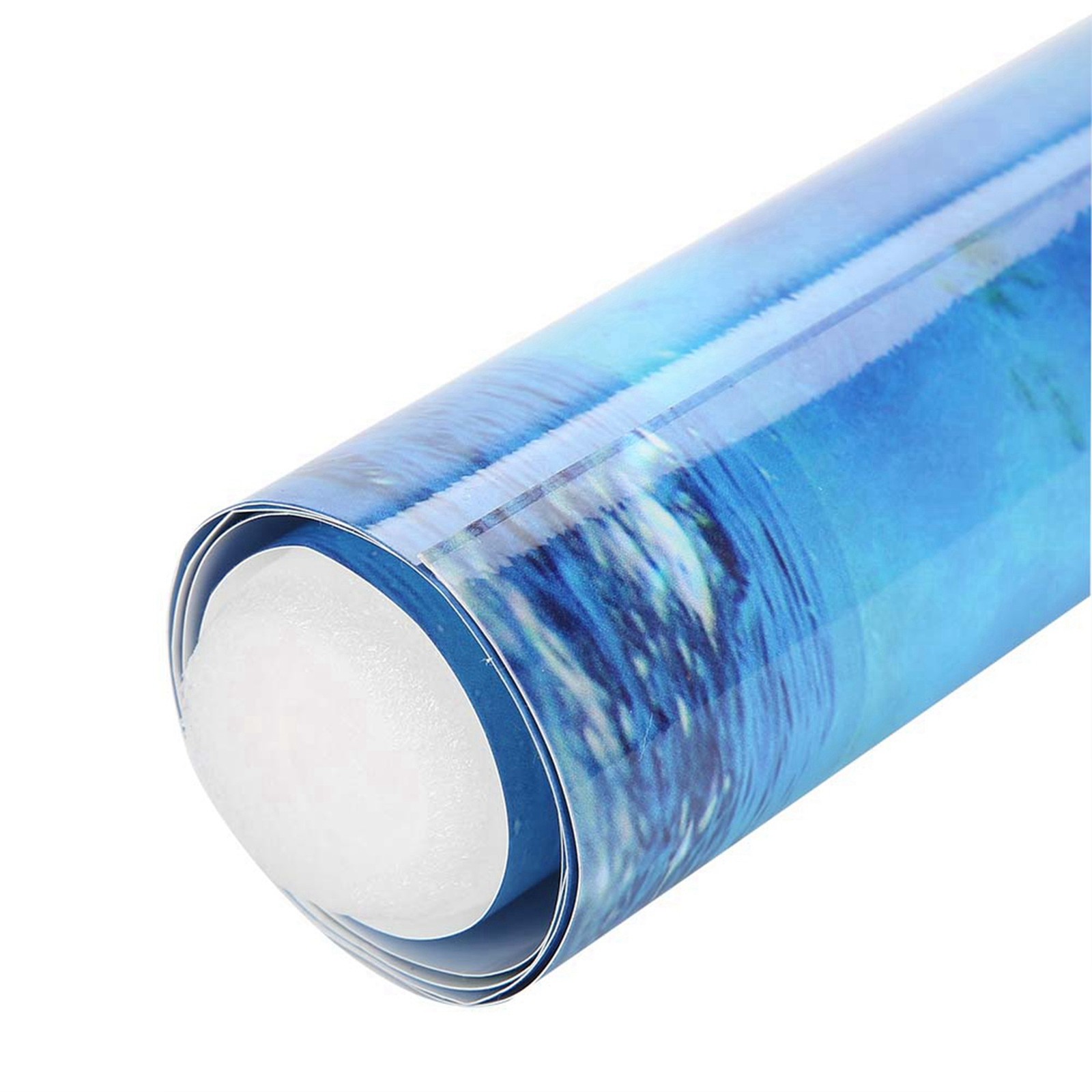 PVC Adhesive Underwater Coral Aquarium Fish Tank Background Poster Backdrop BGS