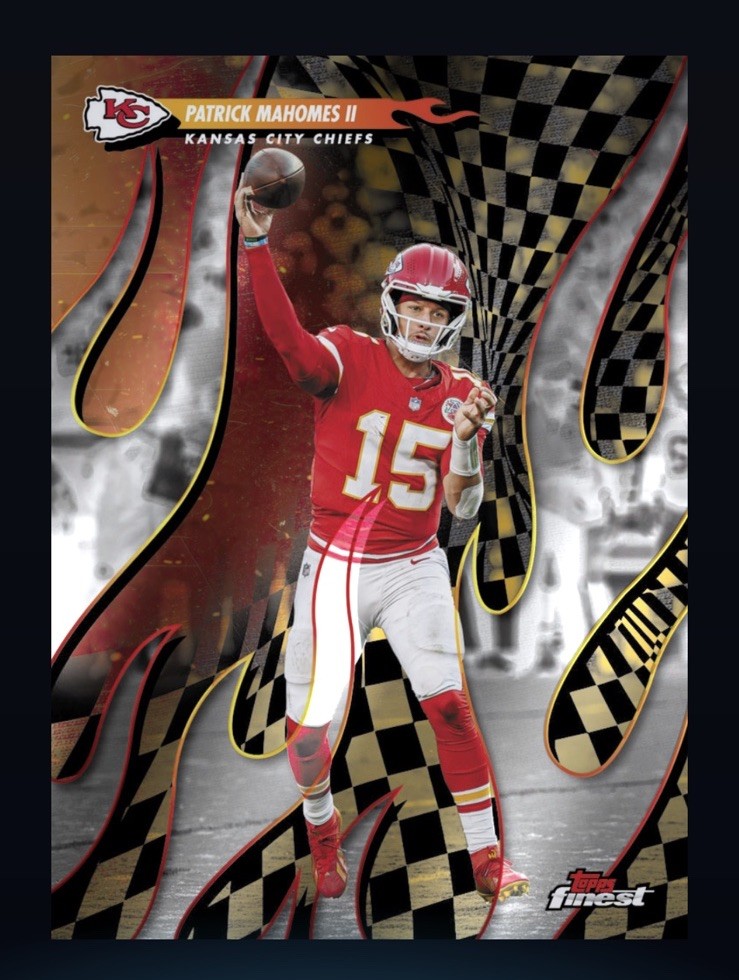 2025 Topps NFL Finest - Torchers - PATRICK MAHOMES (2025 TOPPS NFL DigitalCard