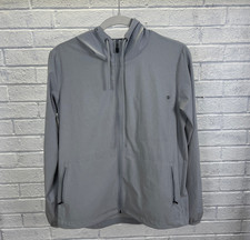 Vuori Outdoor Trainer Shell Jacket Womens S Gray Lightweight Running Outdoor