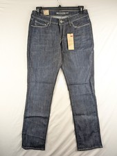 New Levis Demi Curve Jeans Womens 10/30 Blue Modern Straight Leg