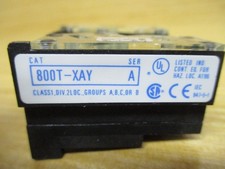 Allen Bradley 800T-XAY Contact Block 800TXAY